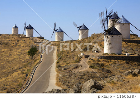 Windmills at Consuegra - La Mancha - Spain 11606287
