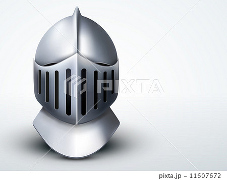 Light Background Knight's Helmet. Vector Illustration. Light Background Knight's Helmet. Vector Illustration. 11607672