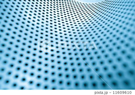 metal background with circles 11609610