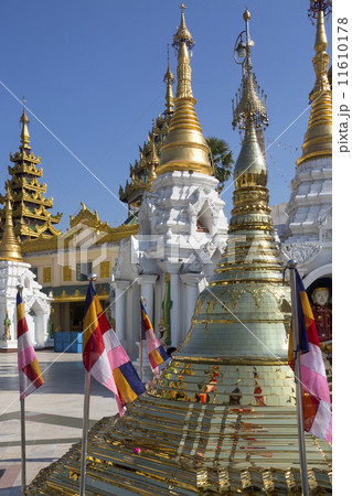 Shwedagon Pagoda Complex - Yangon - Myanmar 11610178