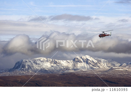 RAF Helicopter - Scottish Highlands - Scotland 11610393