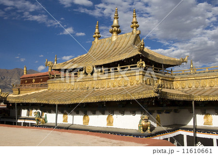 Jokhang Buddhist Temple - Lhasa -Tibet Jokhang Buddhist Temple - Lhasa -Tibet 11610661