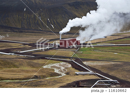 Krafla Geothermal Power Station in Iceland Krafla Geothermal Power Station in Iceland 11610662