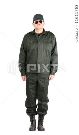 Worker in uniform. 11611768