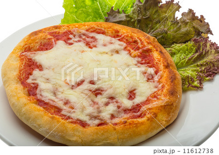 Pizza with tomato and cheese 11612738
