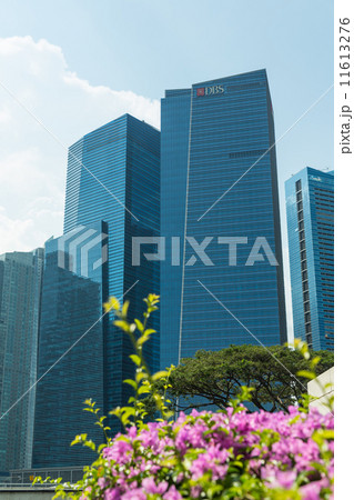 Buildings in Singapore skyline 11613276
