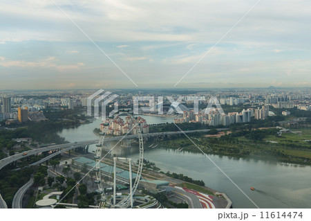 View of Singapore city skyline 11614474