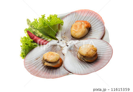 Grilled scallops 11615359