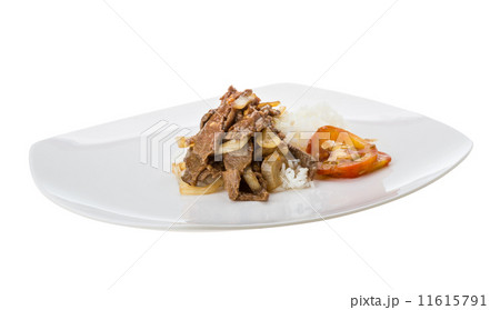 Beef with rice 11615791
