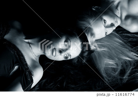 blond and brunette 11616774