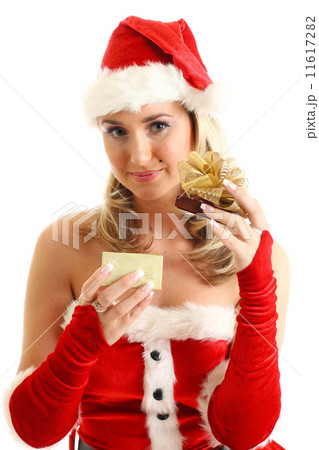 santa girl 11617282