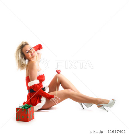 santa girl santa girl 11617402