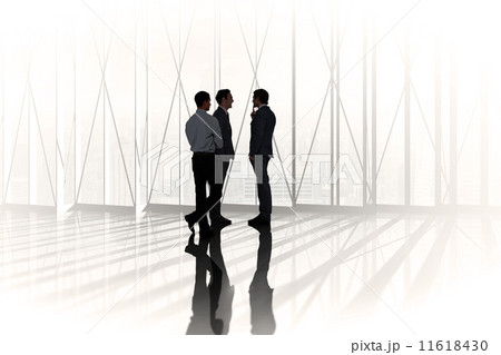 Composite image of businessman standing Composite image of businessman standing 11618430