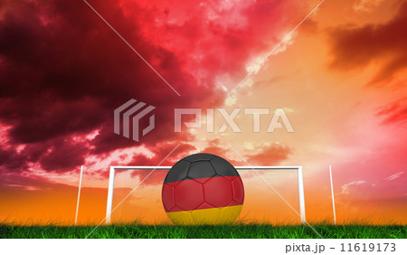 Composite image of football in germany colours Composite image of football in germany colours 11619173