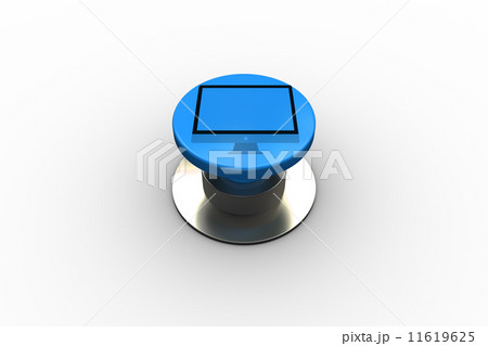 Composite image of computer screen graphic on button 11619625