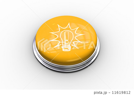 Composite image of light bulb with exclamation mark graphic on b Composite image of light bulb with exclamation mark graphic on b 11619812