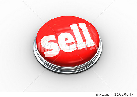 Sell on digitally generated red push button 11620047