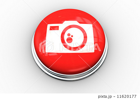 Composite image of camera graphic on button Composite image of camera graphic on button 11620177