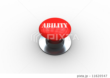 Ability on digitally generated red push button Ability on digitally generated red push button 11620547