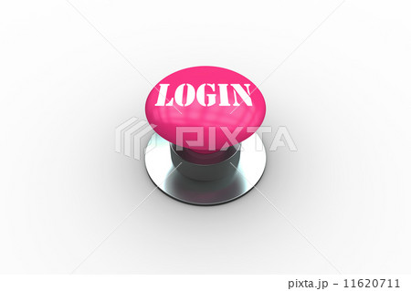 Login on pink push button Login on pink push button 11620711