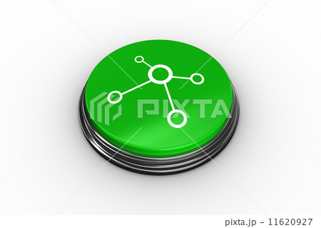 Composite image of brainstorm graphic on button 11620927