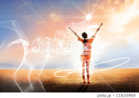 Composite image of cheering football fan 11620969