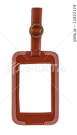 leather tag isolated on white 11622128