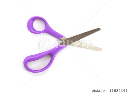 handled scissors isolated on white background 11622141