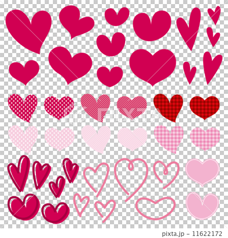 ピンク系のハート ピンク系のハート 11622172