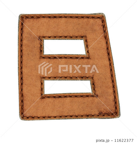 Leather alphabet isolate on white Leather alphabet isolate on white 11622377