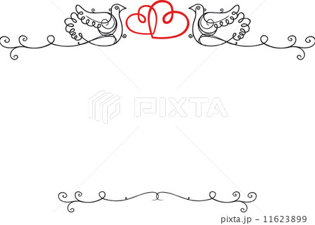 Wedding vintage frame 11623899