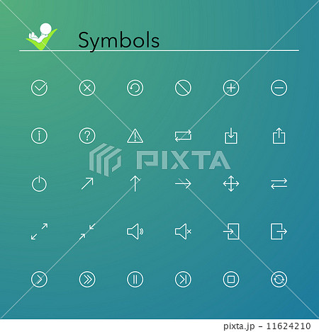 Symbols Line Icons 11624210