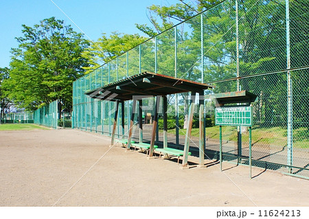 野球場(ダッグアウト) 野球場(ダッグアウト) 11624213
