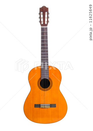 classic guitar isolated on white 11625649