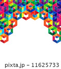 Multicolor polygon vector design 11625733