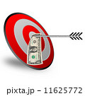 Business target idea design with dollar 11625772