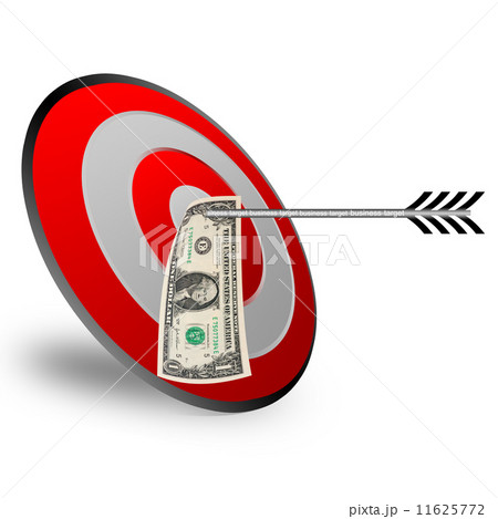 Business target idea design with dollar 11625772