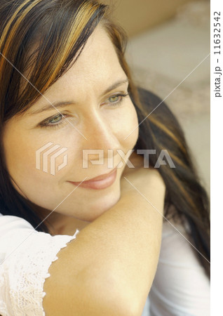 Close up of woman smiling Close up of woman smiling 11632542