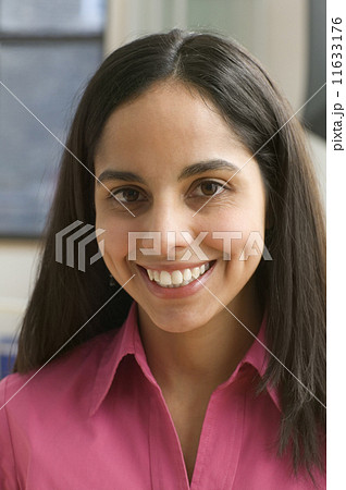Portrait of teenage girl smiling Portrait of teenage girl smiling 11633176