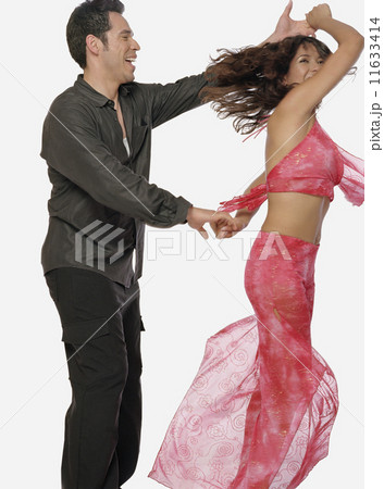 Professional dancers dancing 11633414