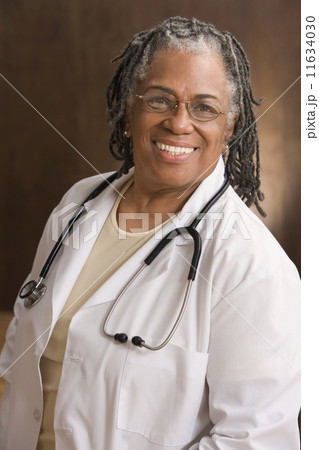 Portrait of female doctor smiling Portrait of female doctor smiling 11634030