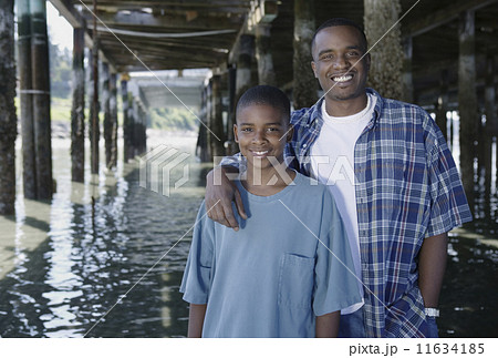 Portrait of father and son 11634185