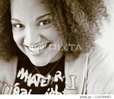 Close up of young woman smiling Close up of young woman smiling 11636665
