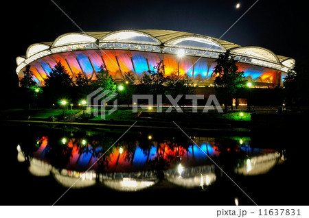 ビッグスワンライトアップ(2014年8月) 11637831