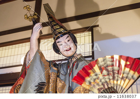天神祭の御迎え人形「三番叟(さんばそう)」 天神祭の御迎え人形「三番叟(さんばそう)」 11638037