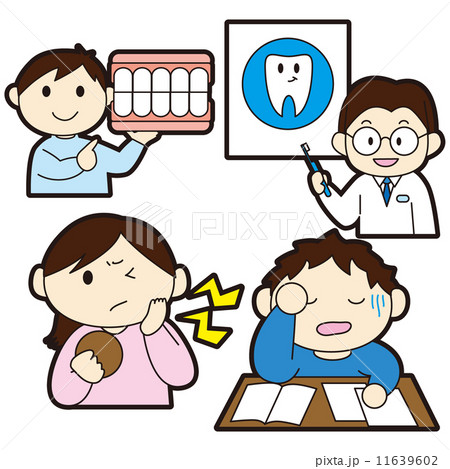 医療・介護用イラスト|歯医者、歯痛、頭痛 医療・介護用イラスト|歯医者、歯痛、頭痛 11639602
