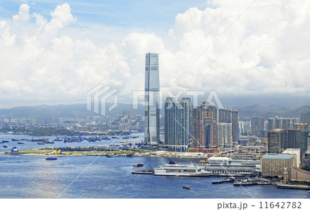 Modern Buildings in Hong Kong finance district Modern Buildings in Hong Kong finance district 11642782