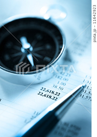 Budget, compass and pen Budget, compass and pen 11642923