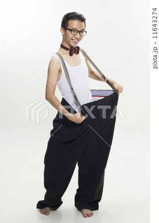 Young Asian Male with oversized pants 11643274