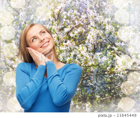 happy young woman 11645449